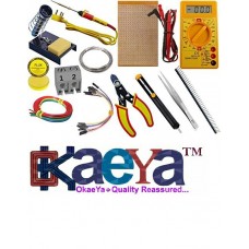 OkaeYa 15 IN 1 ENGINEERS 25 W SOLDERING IRON (Spade Tip) RESEARCH LEVEL 2 SOLDERING KIT